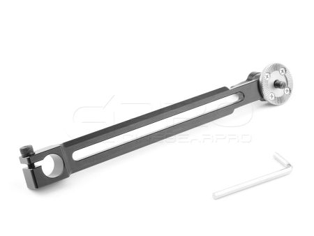 CGPro NATO Rail With 15mm Rod Clamp to M6 ARRI Rosette Mount Hot on Sale