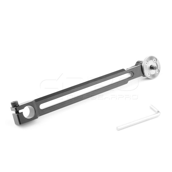 CGPro NATO Rail With 15mm Rod Clamp to M6 ARRI Rosette Mount Hot on Sale