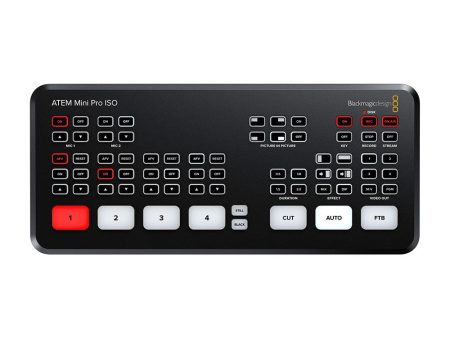 Blackmagic Design ATEM Mini Pro ISO HDMI Live Stream Switcher Online now