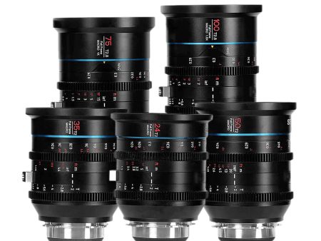 SIRUI Jupiter 24mm 35mm 50mm 75mm 100mm Full Frame Macro Cine Lens Set (PL EF Mount) Discount