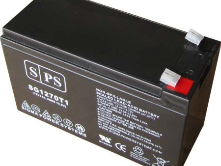 12v 7ah Battery with T1 terminals for Alarm systems Online Hot Sale