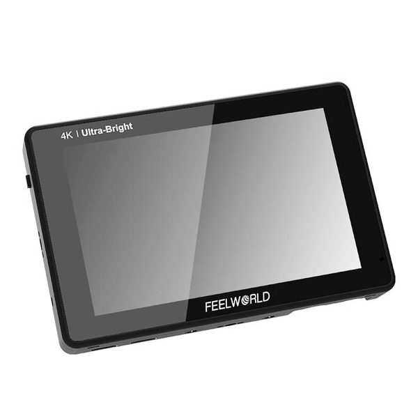 FEELWORLD LUT7S Pro 7 Inch 2200nits DSLR Camera Field Monitor 3D LUT Touch 4K HDMI 3G-SDI F970 Kit Sale