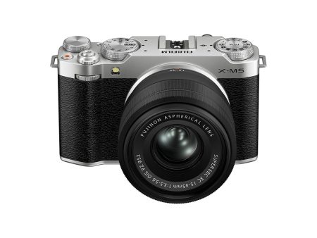 FUJIFILM X-M5 Mirrorless Camera with XC 15-45mm f 3.5-5.6 Lens Online