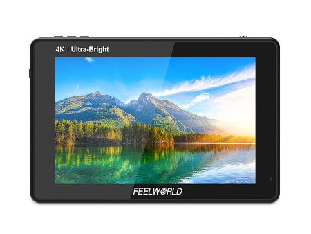 FEELWORLD LUT7S Pro 7 Inch 2200nits DSLR Camera Field Monitor 3D LUT Touch 4K HDMI 3G-SDI F970 Kit Sale