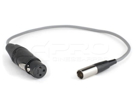 CGPro Mini XLR To XLR Female Cable for BMPCC 4K 6K 6K Pro Supply