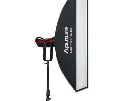 Aputure Light Box 30x120cm Rectangular Strip Softbox Bowrn Mount Supply