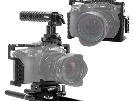 Nitze CAMERA CAGE FOR PANASONIC GH4 GH5 GH5S For Discount