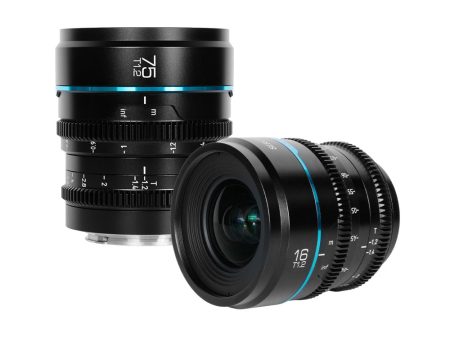 SIRUI Nightwalker 16mm & 75mm T1.2 S35 Cine 2-Lens Set on Sale