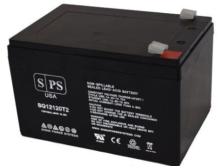 12V 12Ah rechargeable SLA (Sealed Lead Acid) battery with T2 terminals For Discount