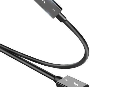 CINEDISKPRO Thunderbolt 3 Cable (40Gbps) 100W USB-C to USB-C 50cm 19.69  E-Mark Chip on Sale