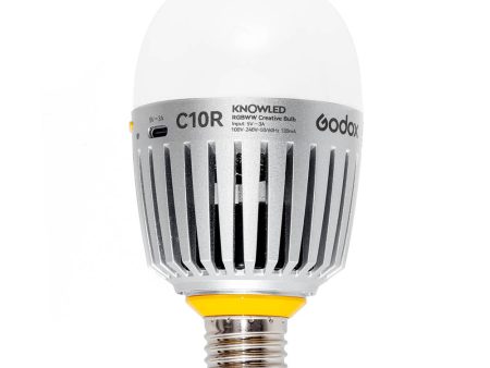 GODOX KNOWLED C10R E27 RGBWW Creative Practical Lighting Bulb Online Hot Sale