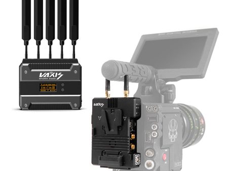 VAXIS Storm 3000 DV TX + 3000 RX Wireless 3G-SDI HDMI Transmitter For Storm Series (1000m 3000ft) For Sale