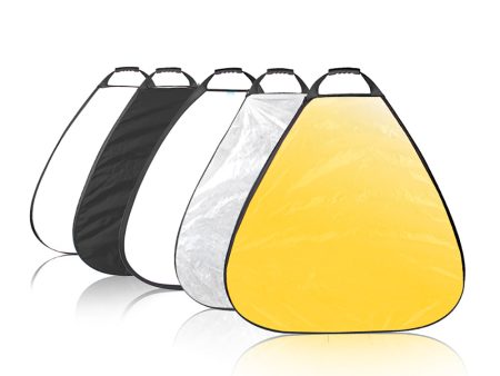 Selens Triangle 5-in-1 Reflector with Handle on Sale