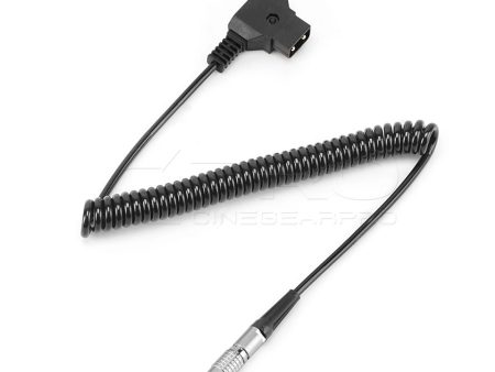 CGPro D-Tap To 2 Pin 0B male Coiled Power Cable Online Sale